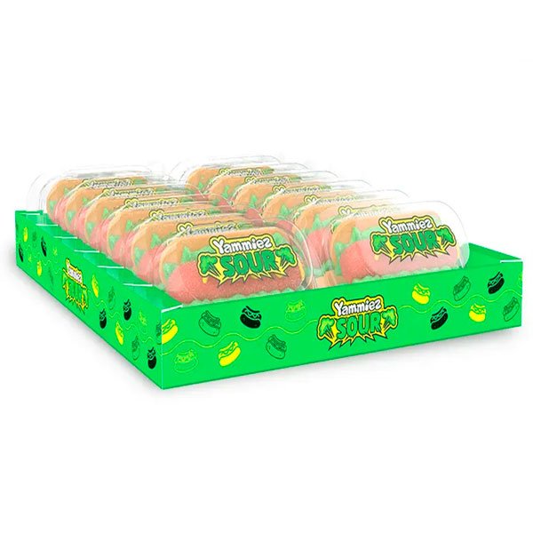 Yammiez Hot Dog Mallow 50 gr x 12u