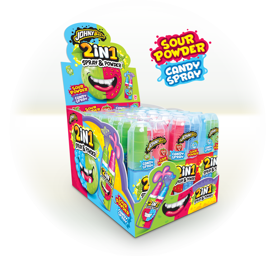 Johnny Bee 2 en 1 Spray & Powder