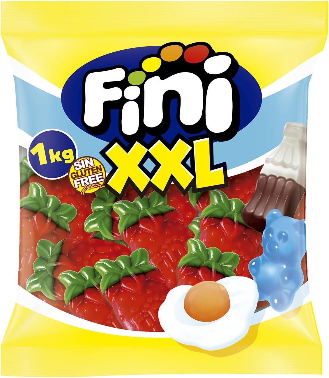 Fini Maxi Fresa Campestre Sin Gluten 1kg