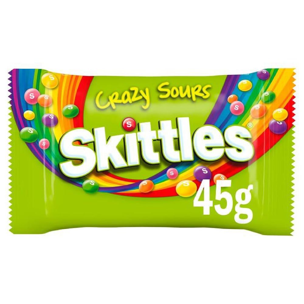 Skittles Crazy Sour 38g x 14u