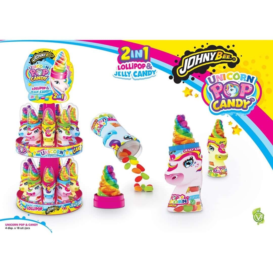 Unicornio Pop Candy 50 gr x 12u