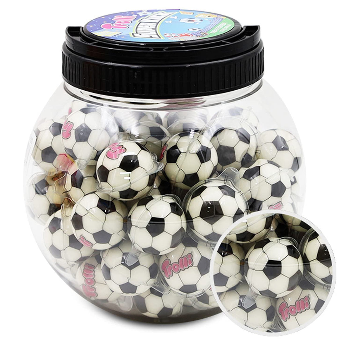 TROLLI SUPER KICK ( BALONES ) SOUR FILLING TARRO 60U. SIN GLUTEN