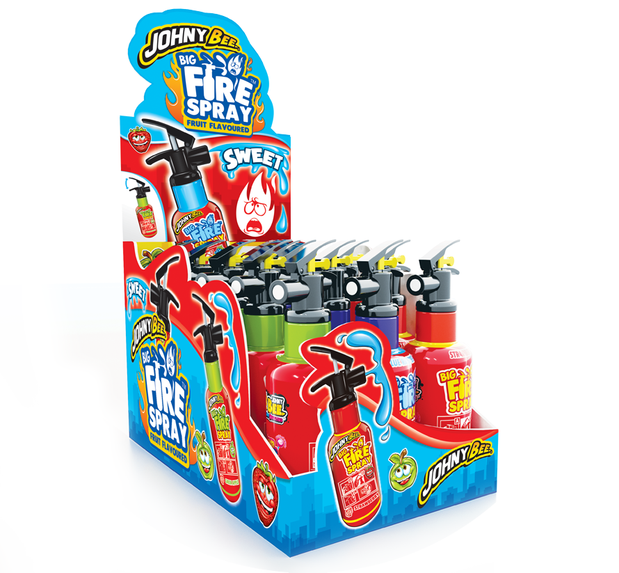 Johnny Bee Extintor Big Fire Spray 70ml x 15u