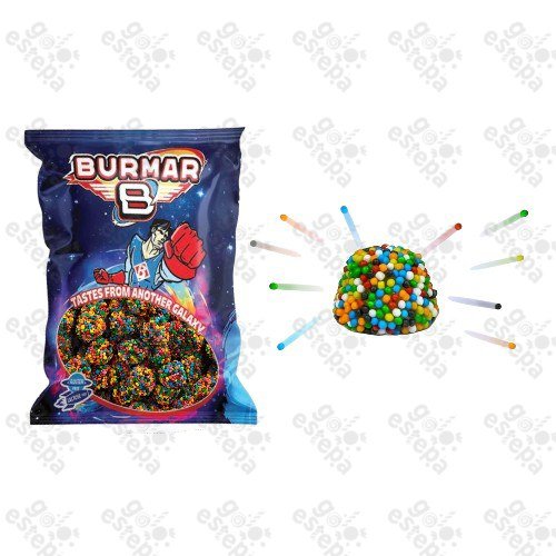 BURMAR CRUNCHY ASTEROIDES DISCO MULTICOLOR 1KG