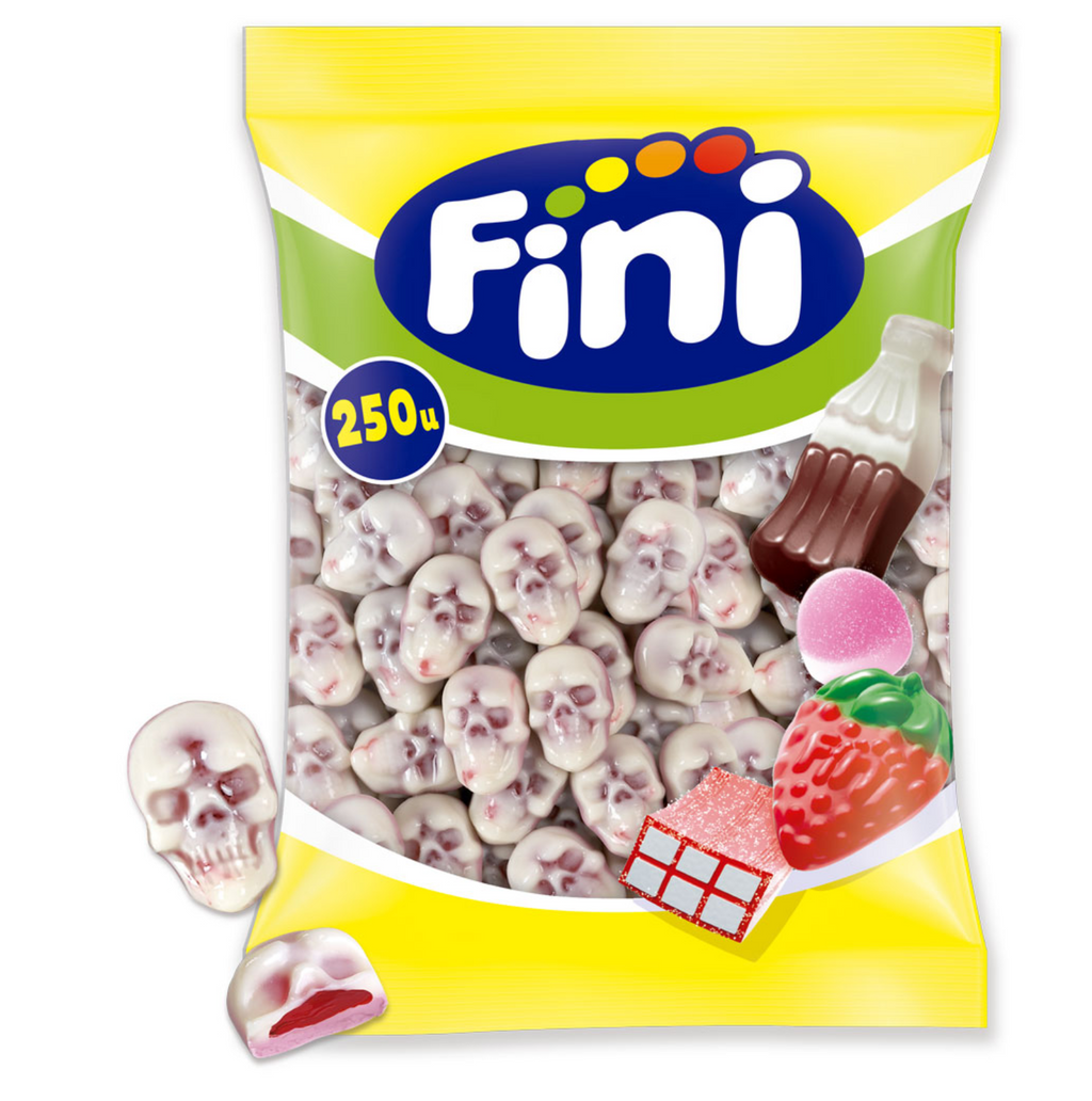 Fini Calaveras Rellenas Bolsa 250u