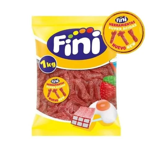 FINI HERRAMIENTAS SUPER ACIDAS FRESA 1KG S/GLUTEN