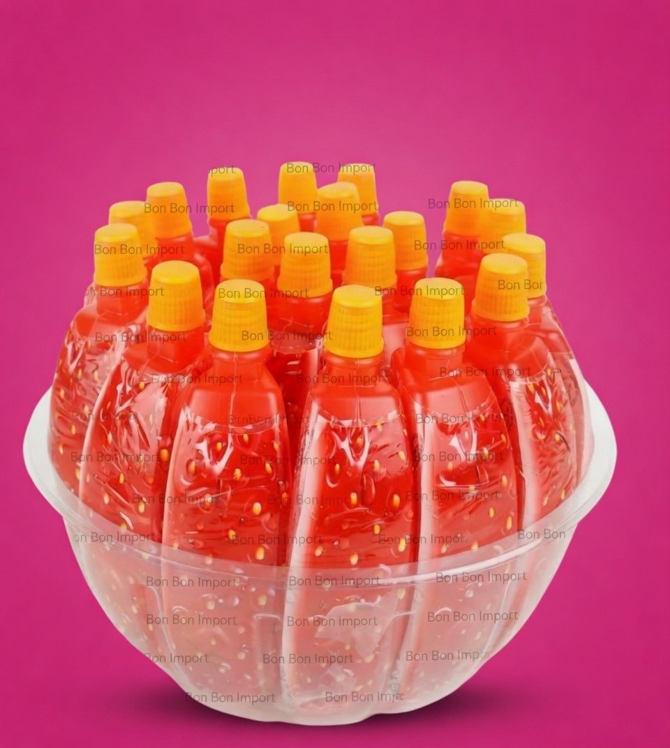 STRAWBERRY JELLY 55GR SIN AZÚCAR X 20U.