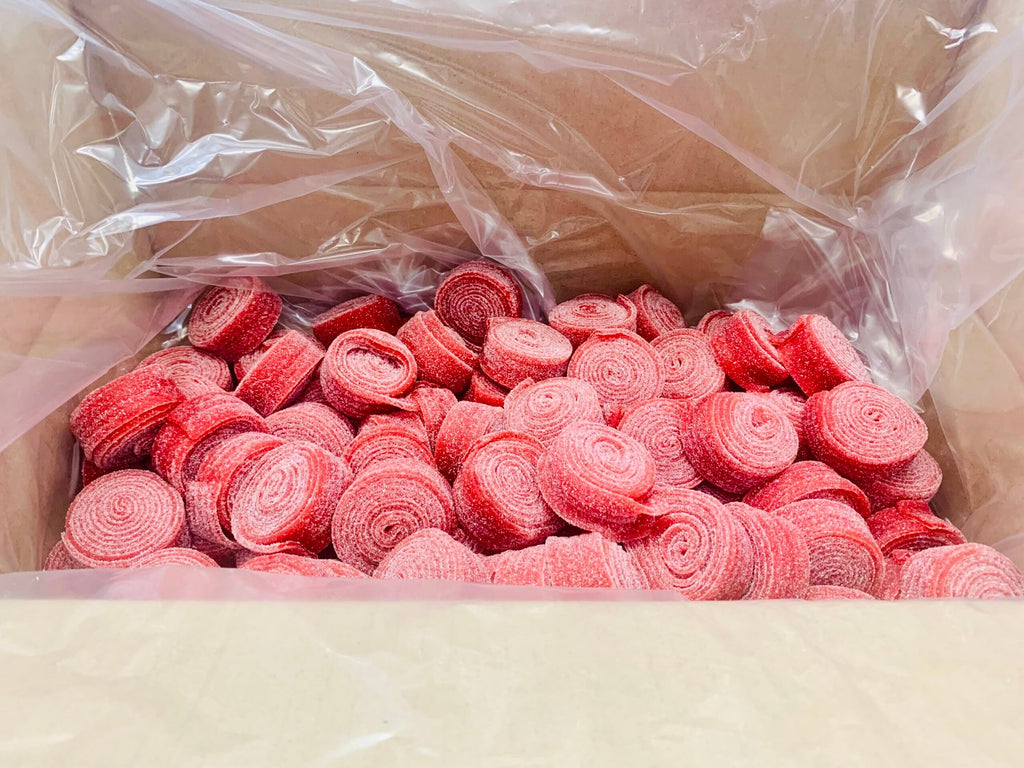 RED LIQUORICE ROLL DISCO PICA FRESA 72u.3KG - imagen 3