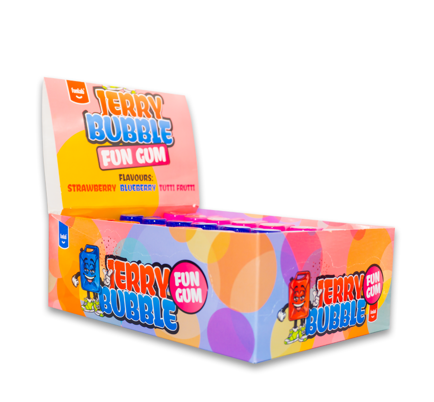 Jerry Bubble Fun Gum 35g x 24u