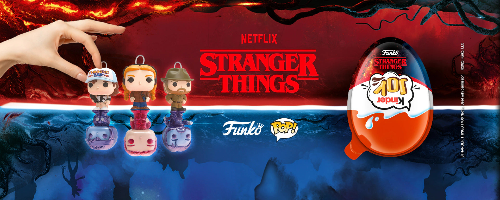 KINDER JOY  36 U.FUNKO STRANGER THINGS 2025 - imagen 2