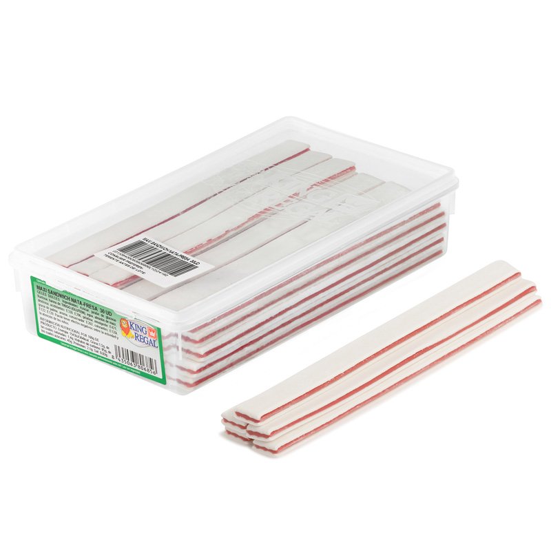 KING REGAL MAXI SANDWICH NATA-FRESA 30U.