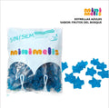 MINIMELIS ESTRELLAS AZULES BRILLO SIN AZUCAR 1KG