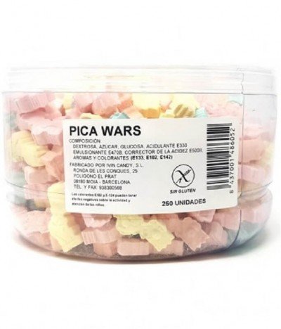 PICA WARS BART SIMPSON DEXTROSA 250U. SIN GLUTEN
