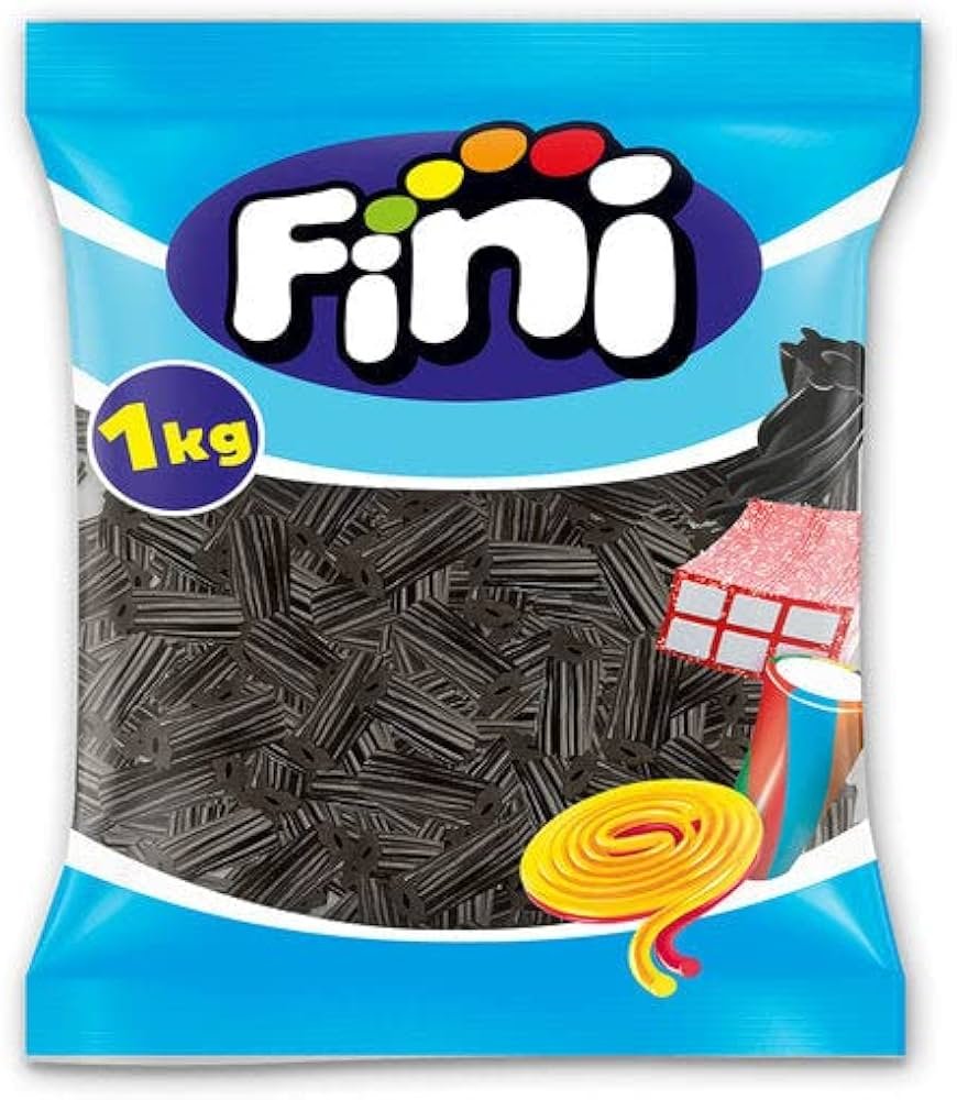 FINI TACOTE NEGRO REGALIZ 1KG (VEGETARIAN)