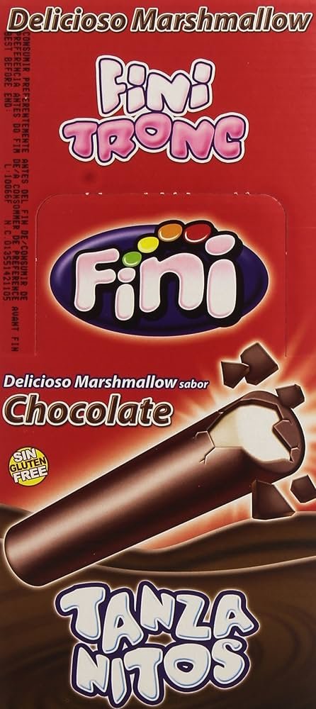 FINI TANZANITO CHOCOLATE SIN GLUTEN 150U.