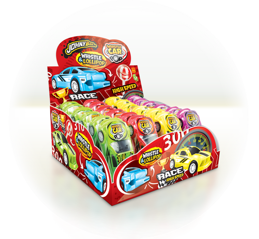 Cars Whistle Pop x 24u