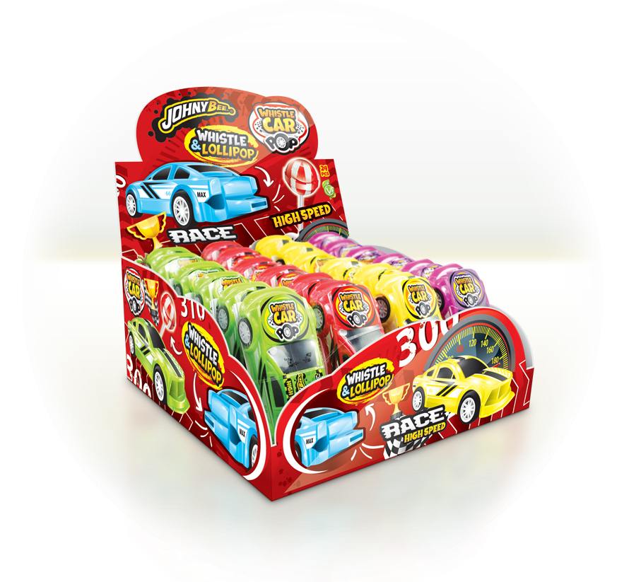 Cars Whistle Pop x 24u