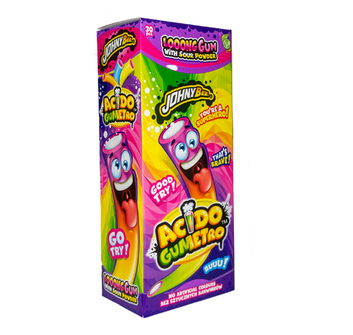 Confiteca Chicle Acidometro 30u