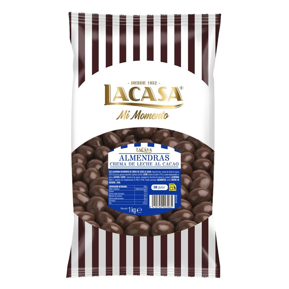 Lacasa Almendra Choco/Leche 1kg