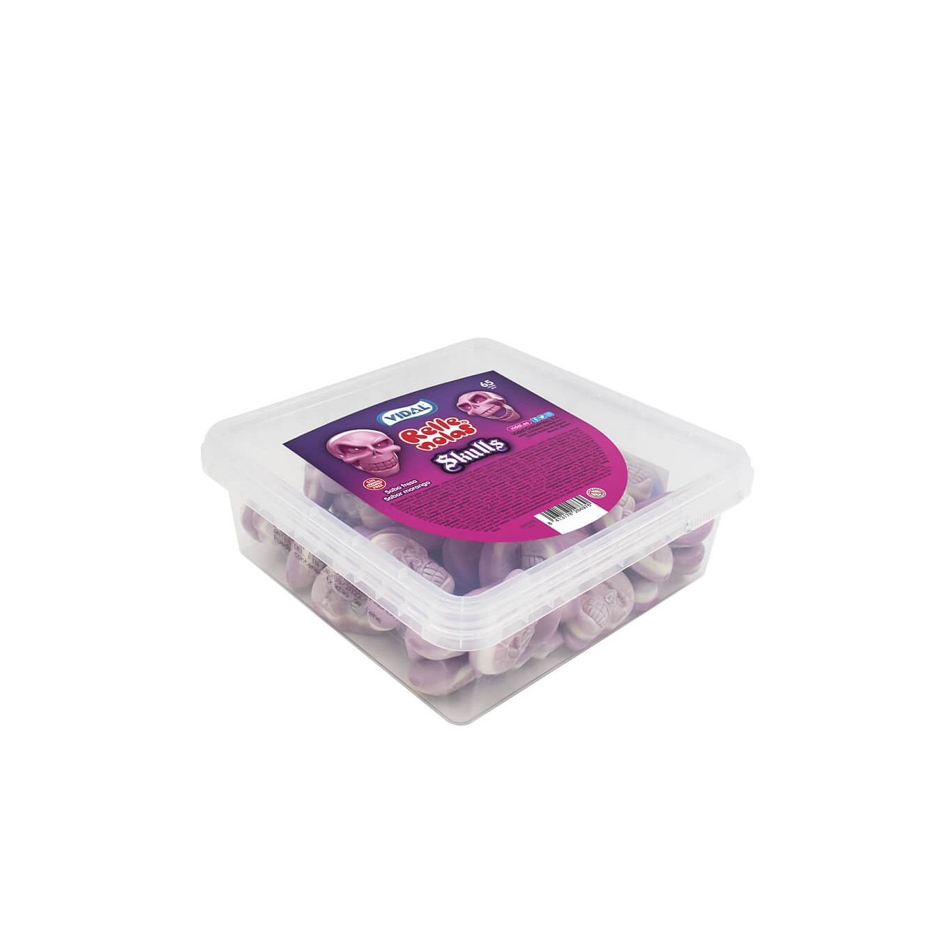 Vidal Calaveras Rellenola Tarro 75u Sin Gluten