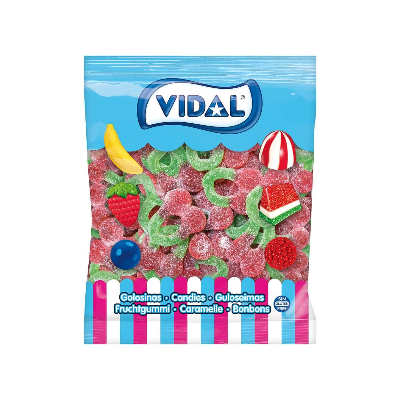 Vidal Cereza Gigante Pica Bolsa 1kg