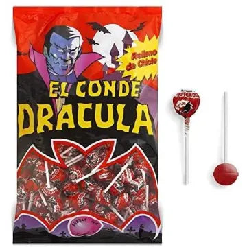 CERDAN CHUPA MINI DRACULA GUM 200U. SIN GLUTEN-SIN ALERGENOS-VEGANOS