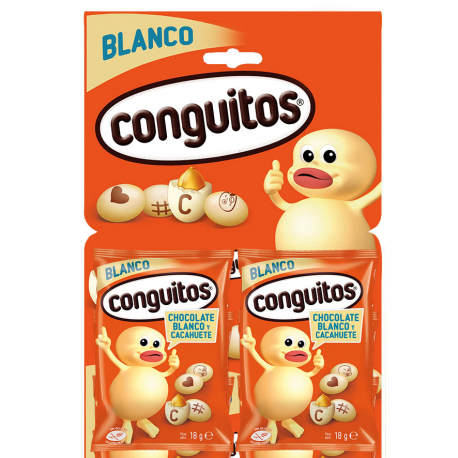 Conguito Panoplia Blanco 20g x 24u