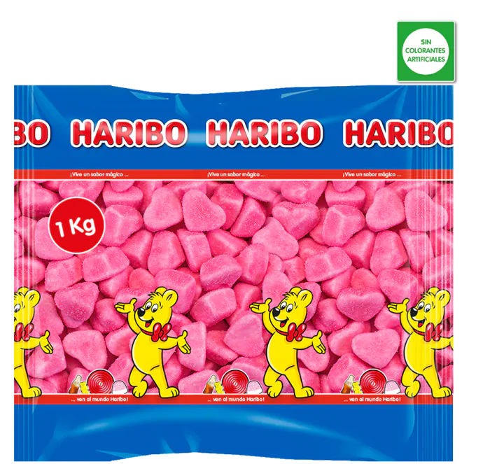 Haribo Corazón Soft Pika  1kg