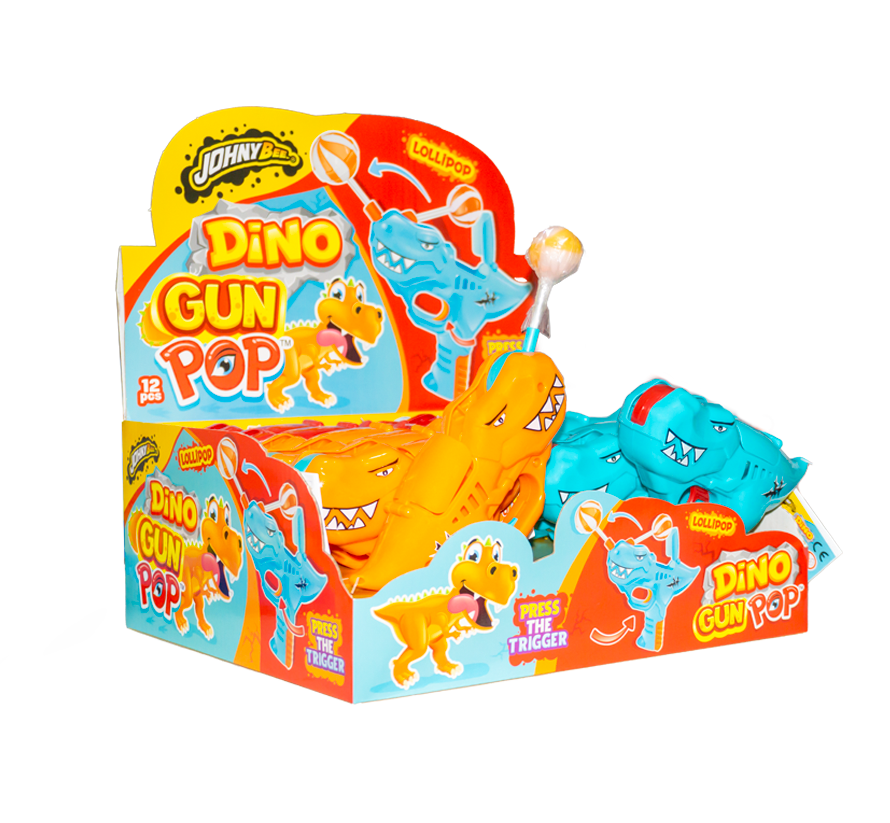 Dino Gun Pop Johny Bee x 12u