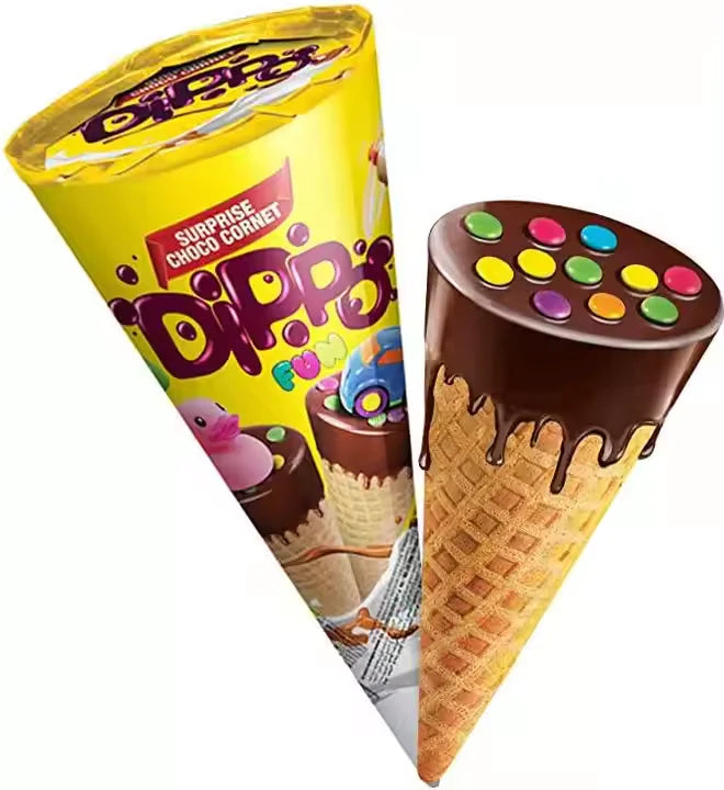 DIPPO CONOS CHOCOLATE+SORPRESA 25GR X 12U. - imagen 2