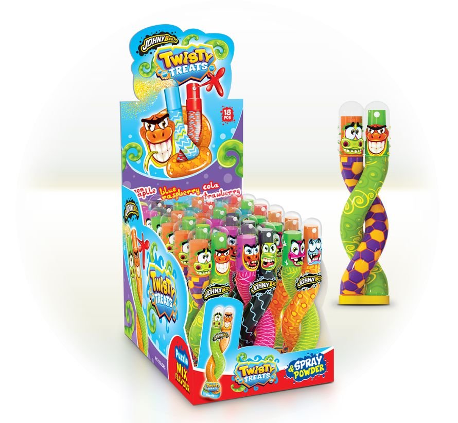 Johny Bee Spray Twisty Treats 18u