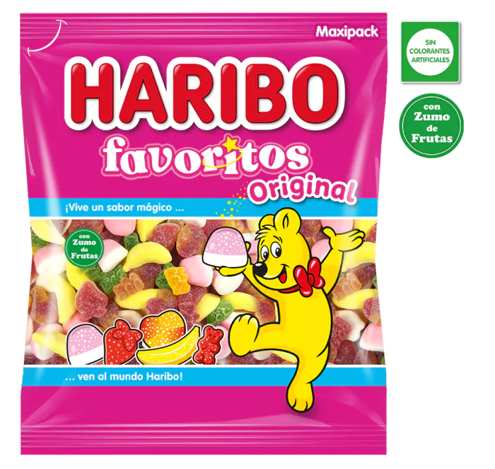 Haribo Imp. Favoritos Azúcar 90g