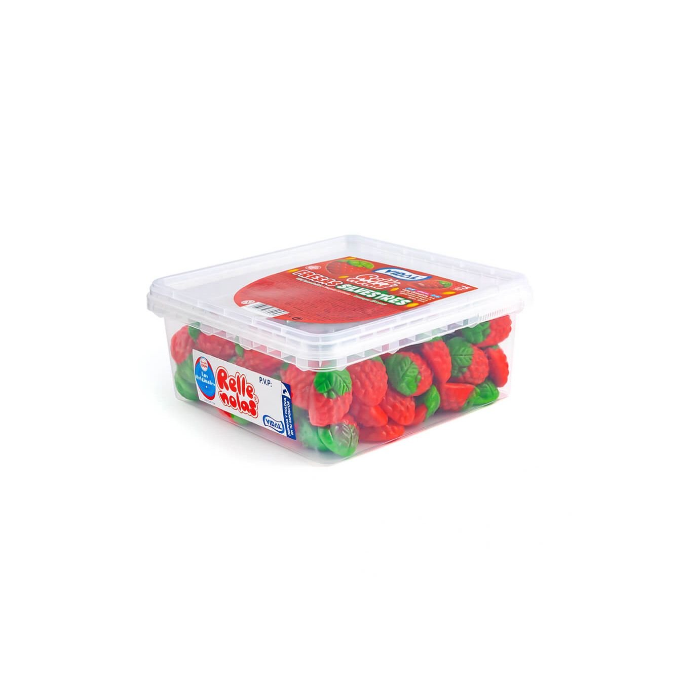 Vidal Fresas Silvestres Rellenolas Tarro 75u