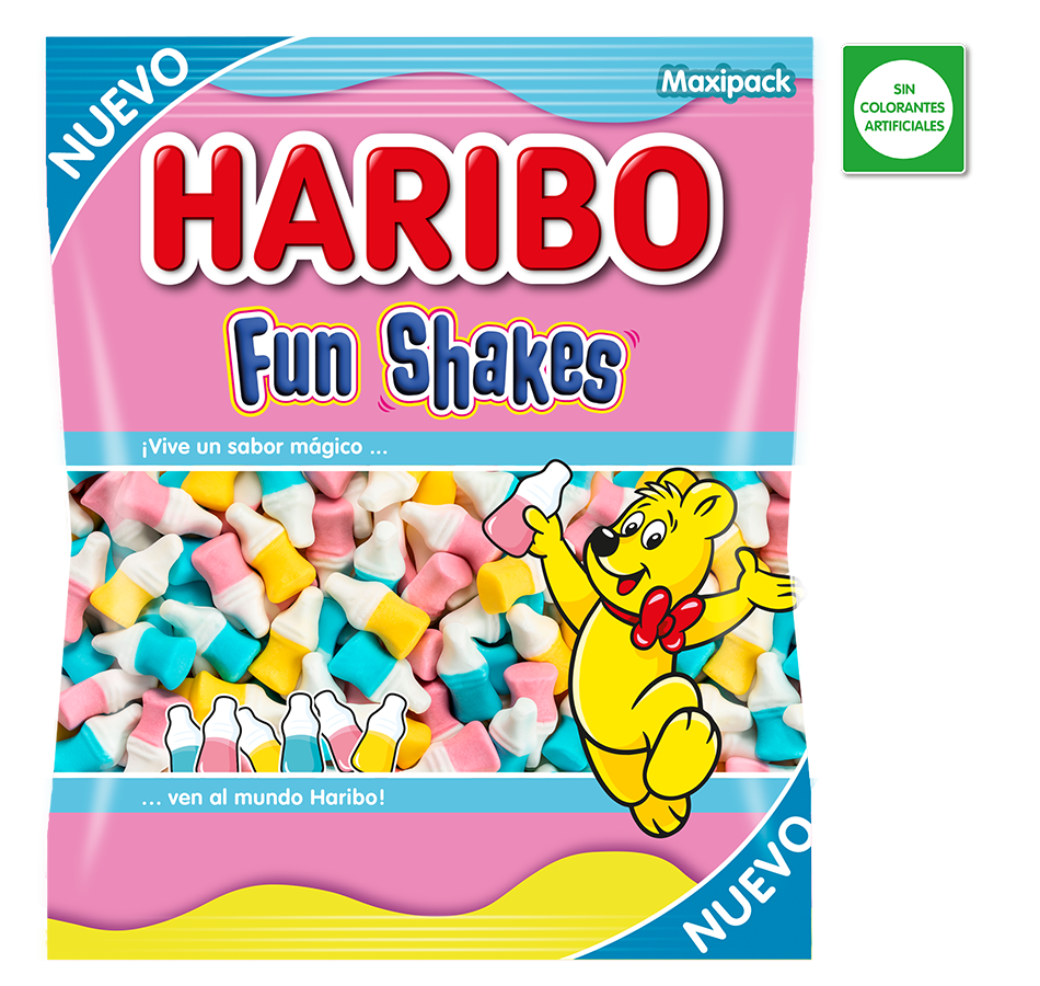 HARIBO FUN SHAKES BATIDOS 1KG - imagen 2