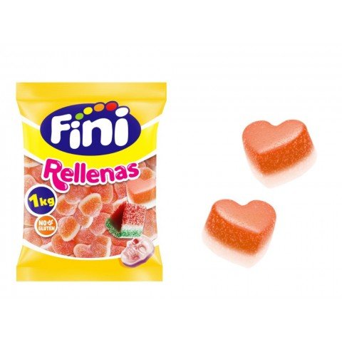 FINI CORAZON MELOCOTON RELLENO 1KG SIN GLUTEN - imagen 3