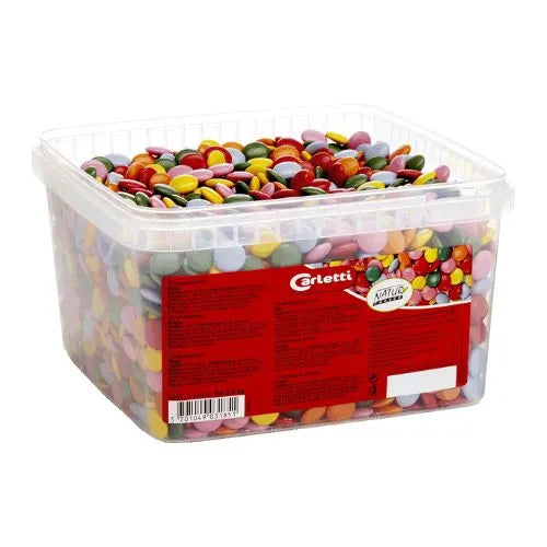 CARLETTI GRAGEA CHOCOLATE COLORES 2.5KG