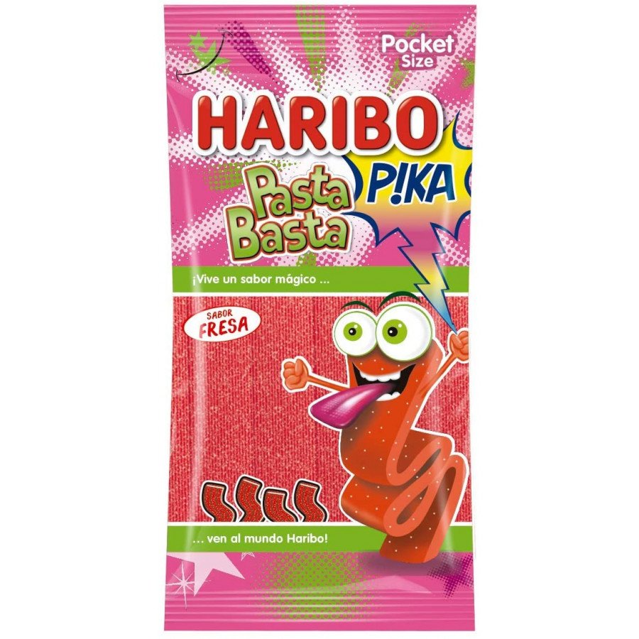 Haribo Imp. Pasta Basta Fresa Pika 100g