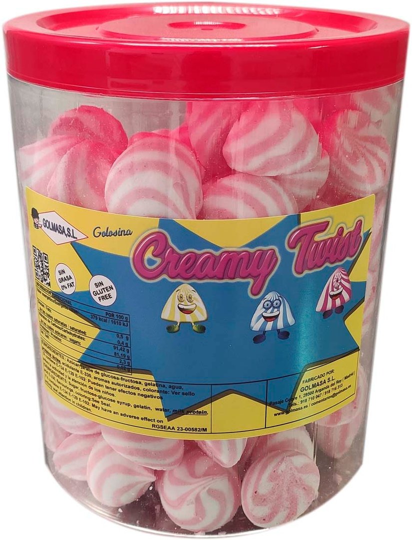 Golmasa Creamy Twist Fresa Tarro 125u