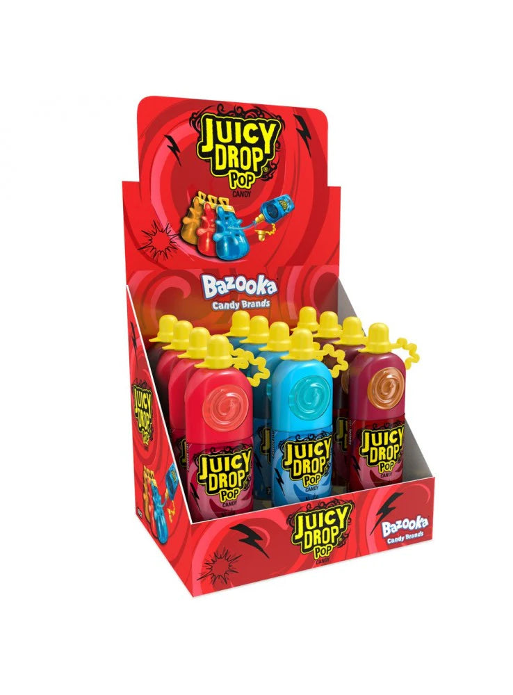 Bazooka Juicy Drop Pop x 12u