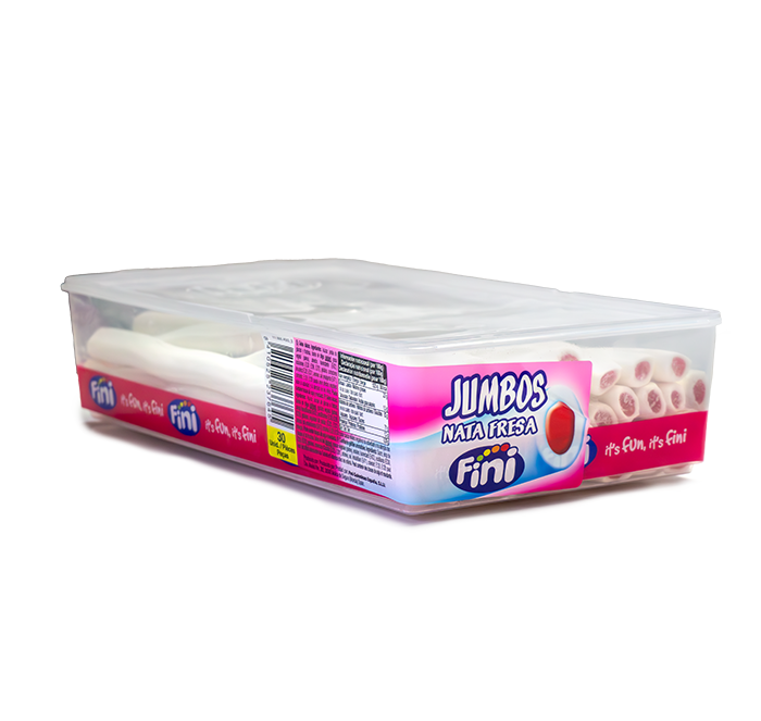 Fini Jumbo Nata-Fresa 30u