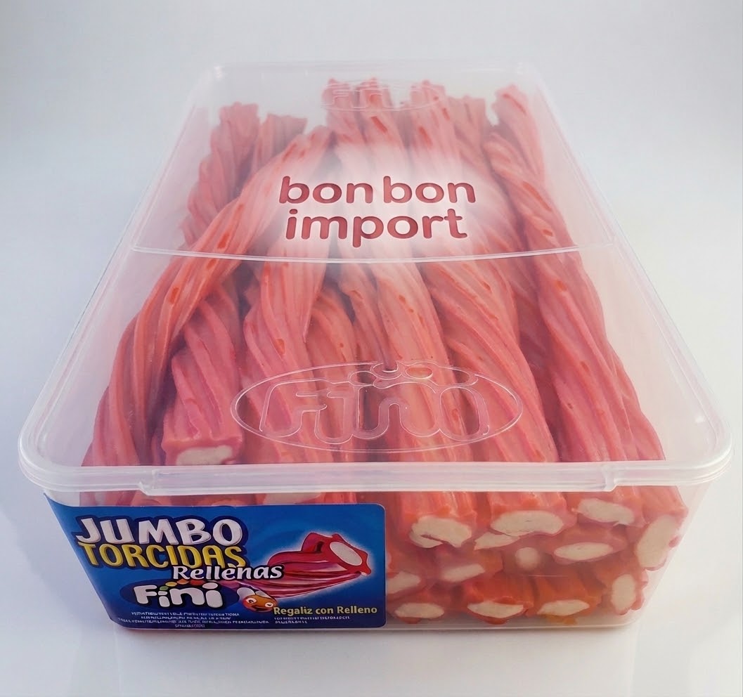 Fini Jumbo Torcida Rellena Sabor Helado 30u