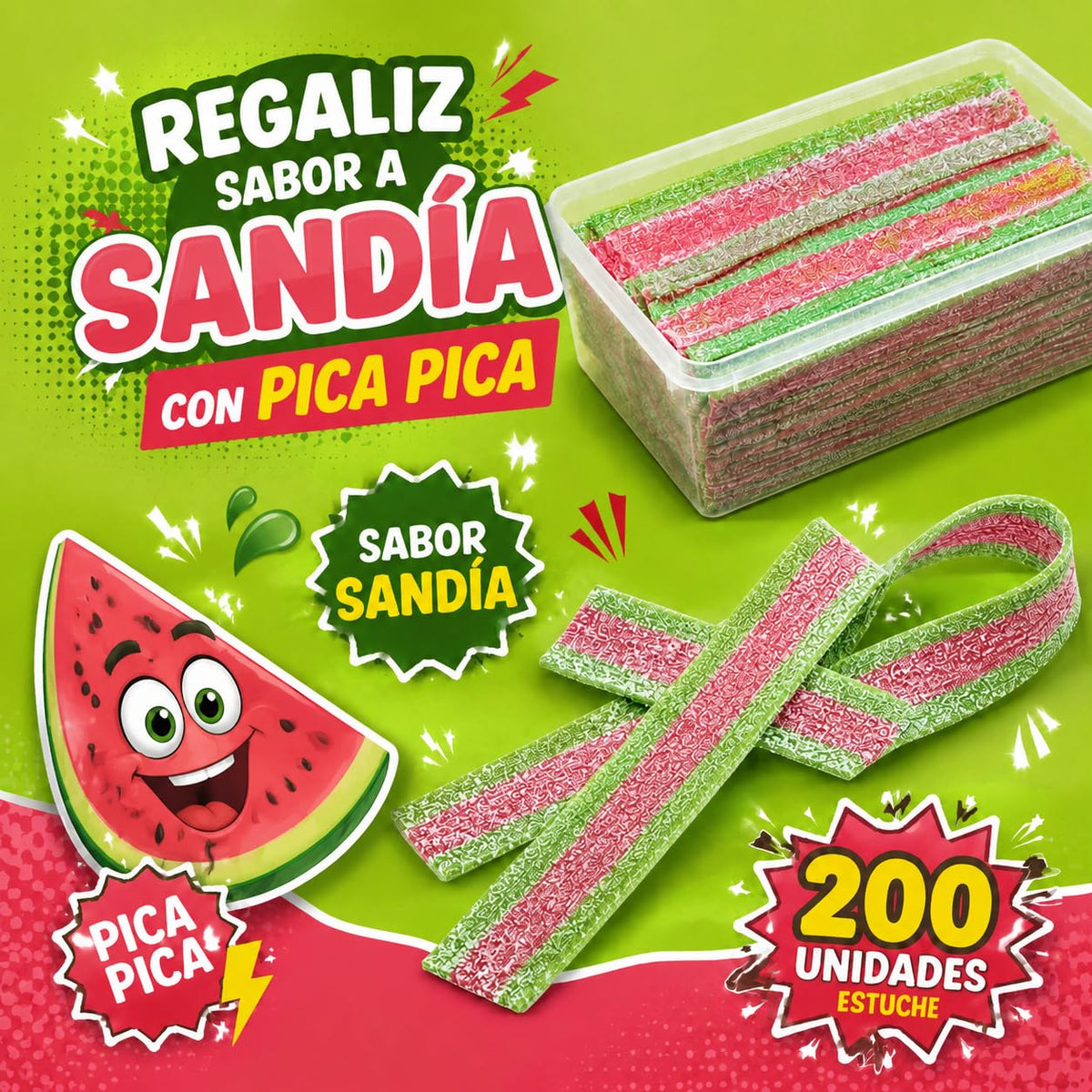 Fini Lenguas Pica Sandía 200u