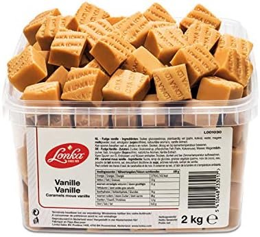 LONKA FUDGE VAINILLA TARRO 2KG SIN GLUTEN