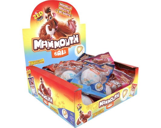 MAMMOUTH BALL JAWBREAKER EXPOSITOR 18U.