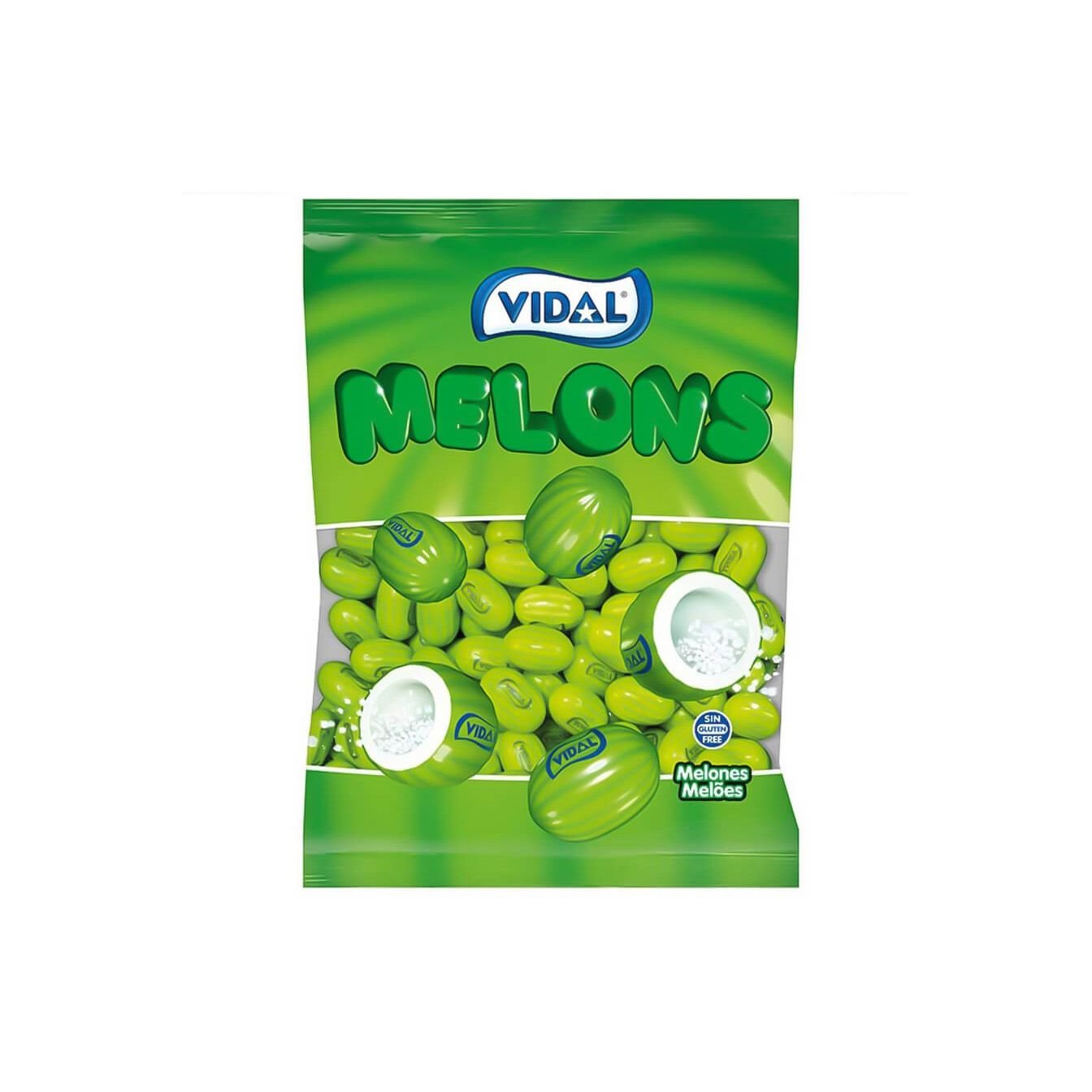 Vidal Melones Verdes Pica Bolsa 250u