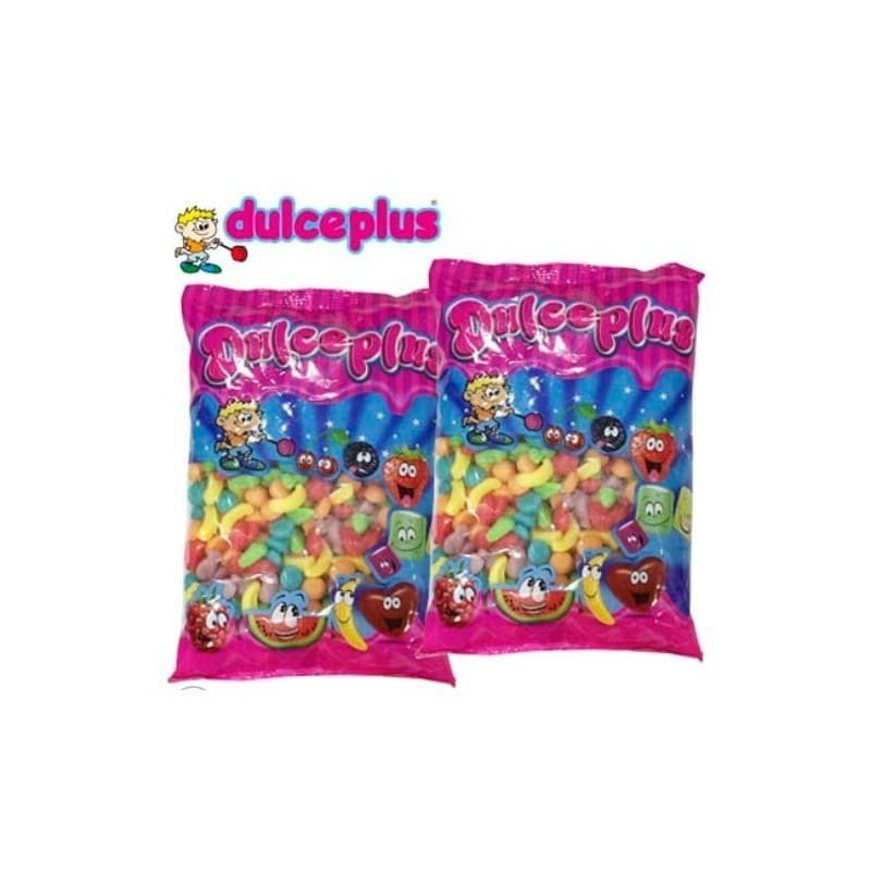 DULCEPLUS FRUTITAS AZUCAR SIN GLUTEN 1kg