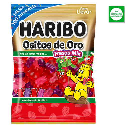 Haribo Imp. Ositos Oro Fresa Mix 100gr