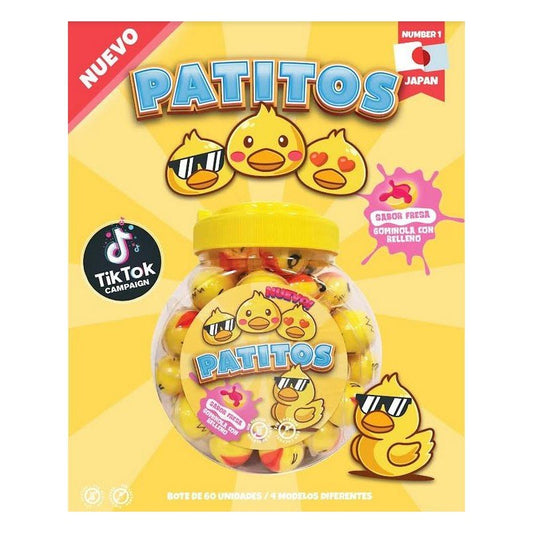 COOL CANDIES PATITOS RELLENOS 60UN.