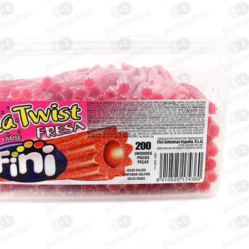 TORCIDAS PIKA TWIST FRESA 200 UD