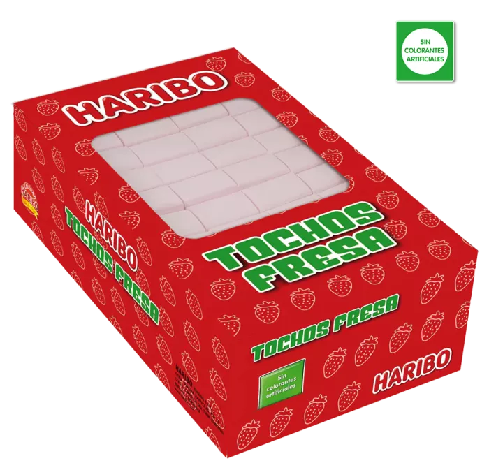 Haribo Tochos de Fresa 200 unidades